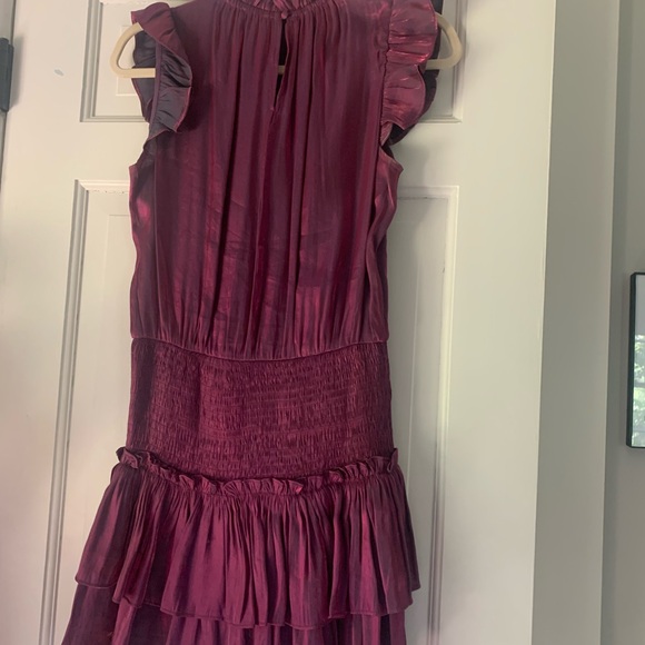 Mini purple dress - Picture 3 of 3